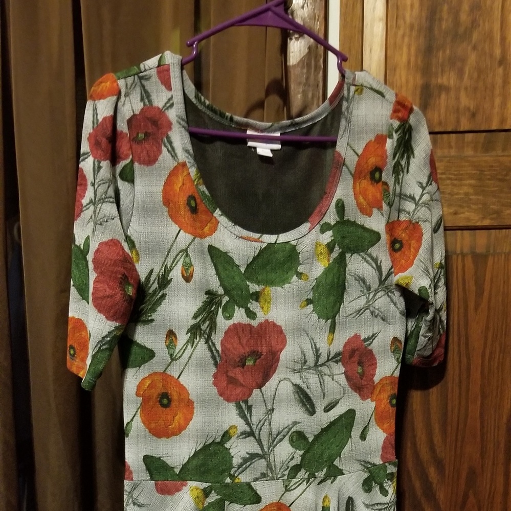 EUC Large Lularoe Nicole Dress
